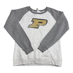 Ouray Sportswear Purdue‎ University Raglan Crewneck Sweatshirt Women’s Medium